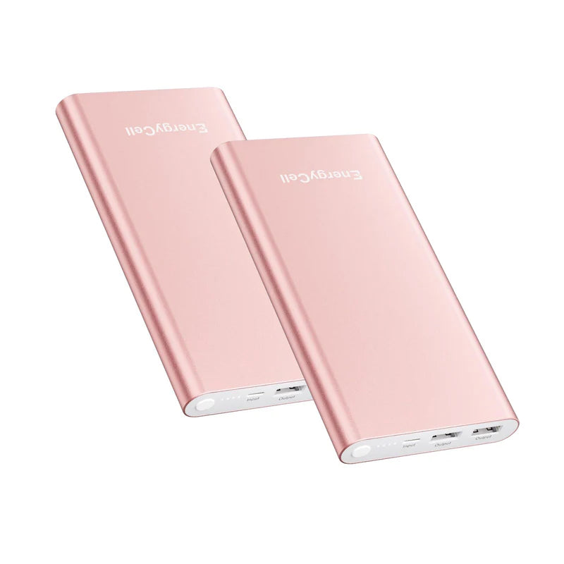 EnergyCell Pilot 4GS Portable Charger 12000mAh Fast Charging Power Bank